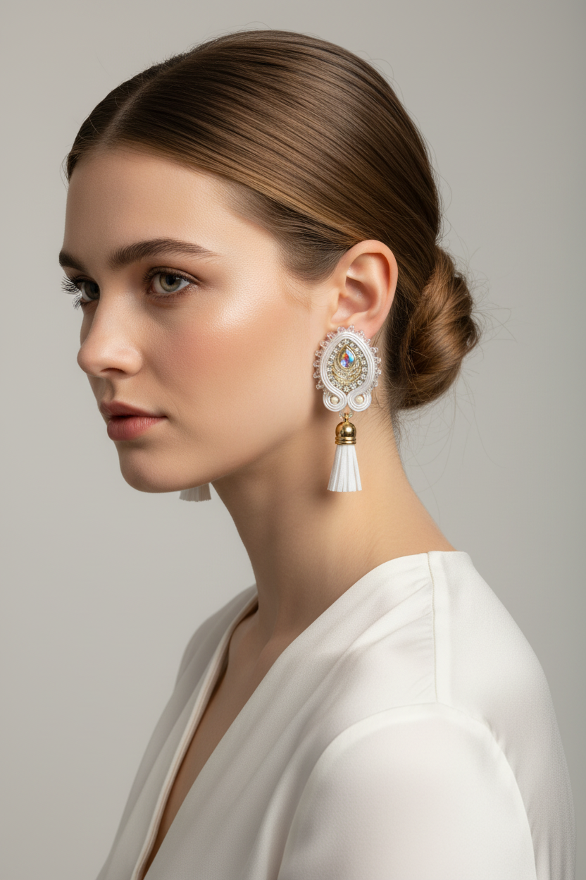 Aretes en modelo